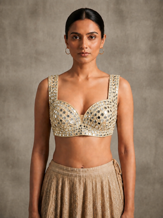 Chandani Mirror Blouse