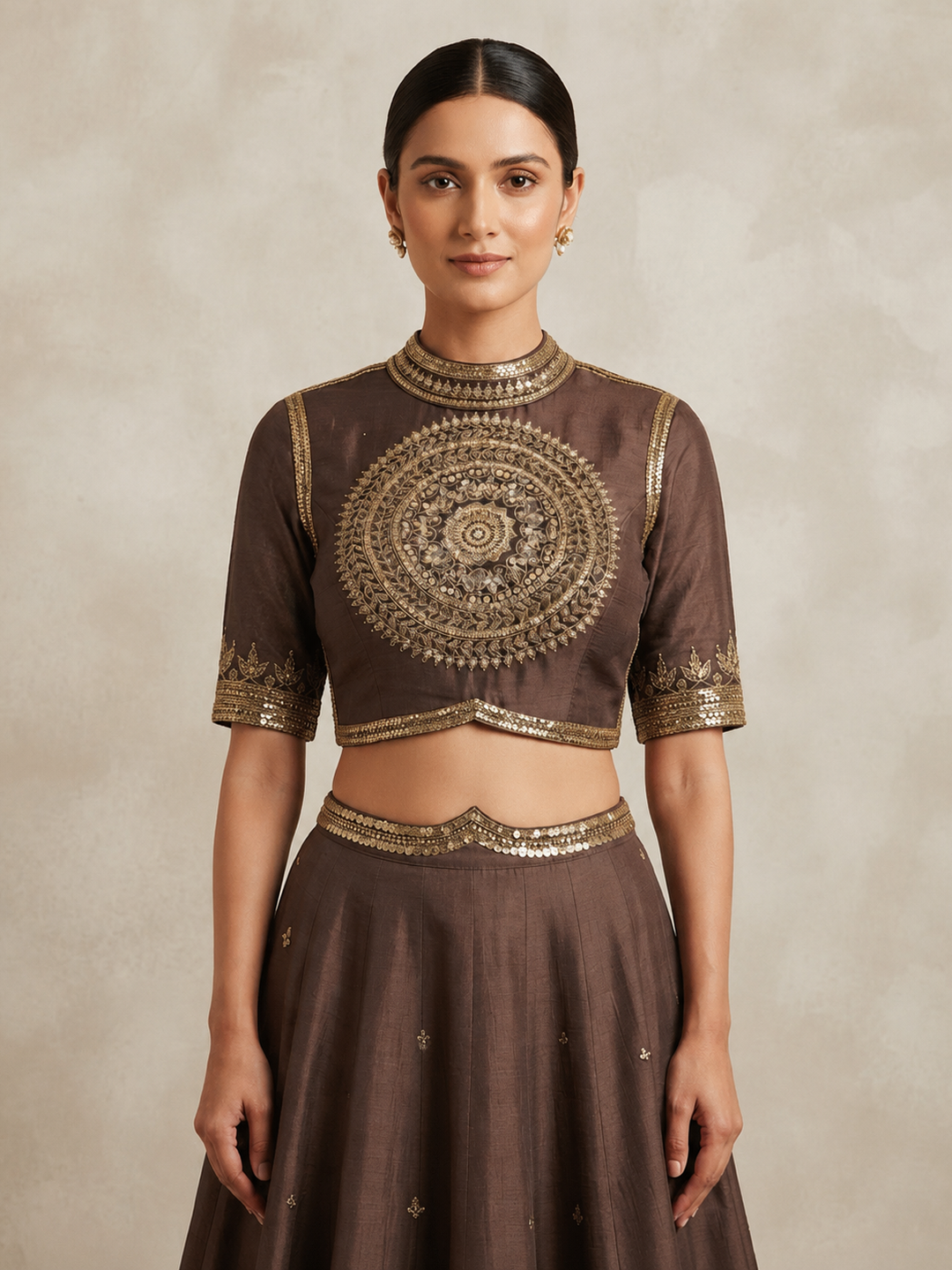 Janvi Highneck blouse