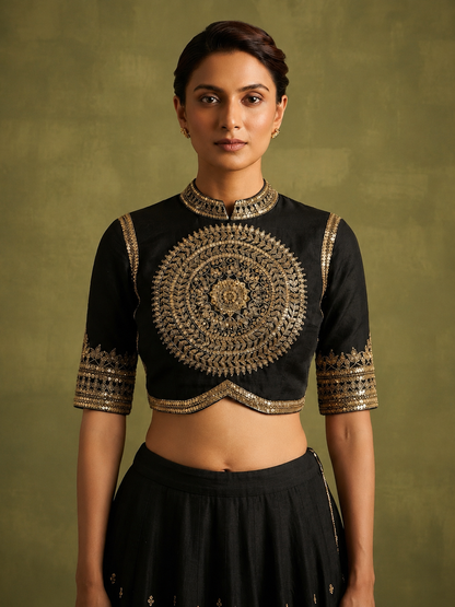 Janvi Highneck blouse