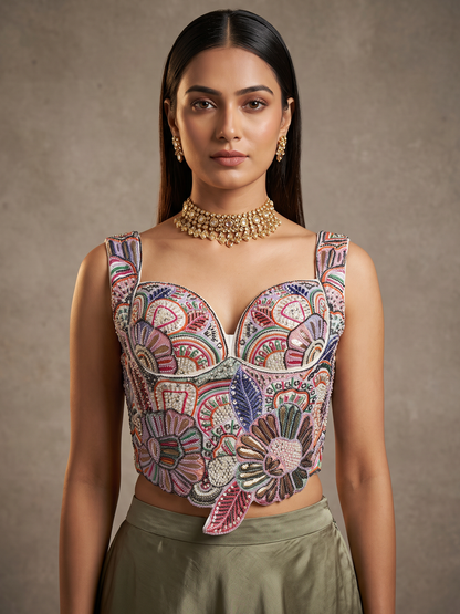 Flower Corset