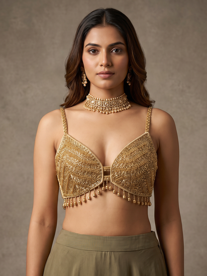Bralet Beeded Blouse