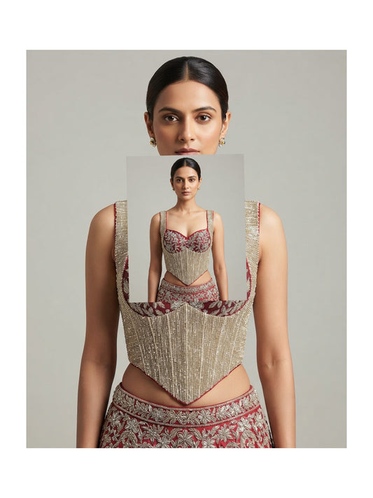 Jodha Zari Corset