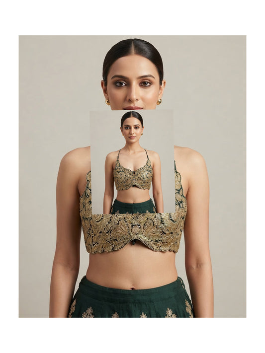 Zari Beeded Blouse