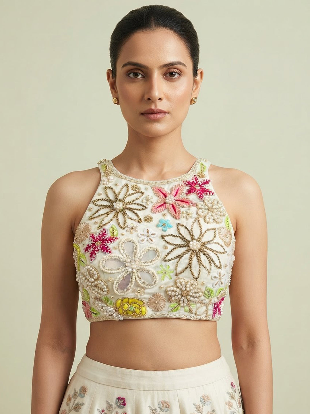 Bloom Highneck Blouse