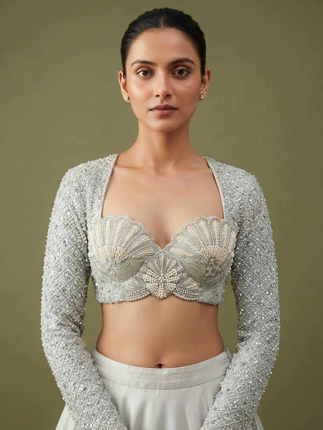 Noor Blouse with long sleeves