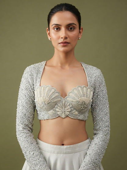Noor Blouse with long sleeves