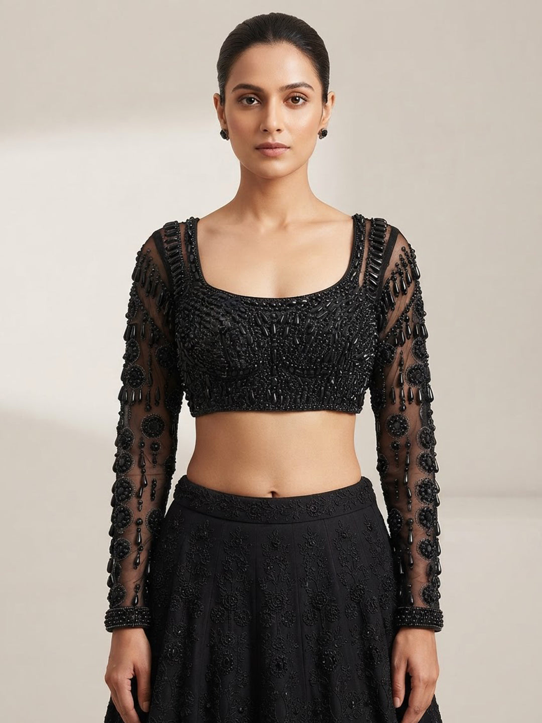 Black with Silver