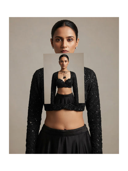 Noor Blouse with long sleeves