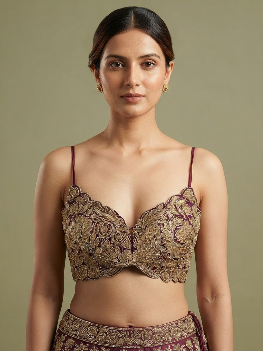Zari Beeded Blouse