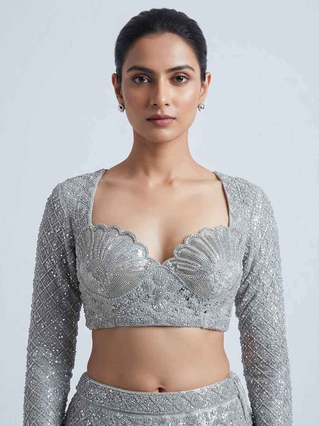 Noor Blouse with long sleeves
