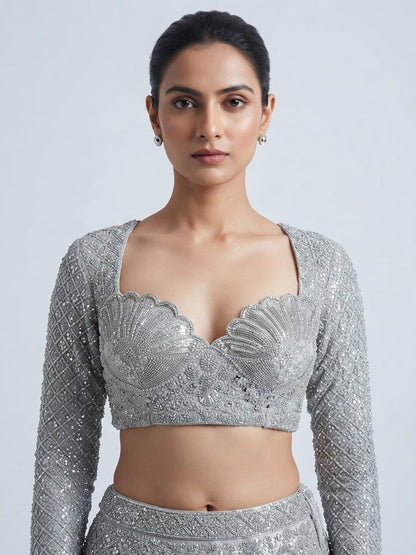 Noor Blouse with long sleeves