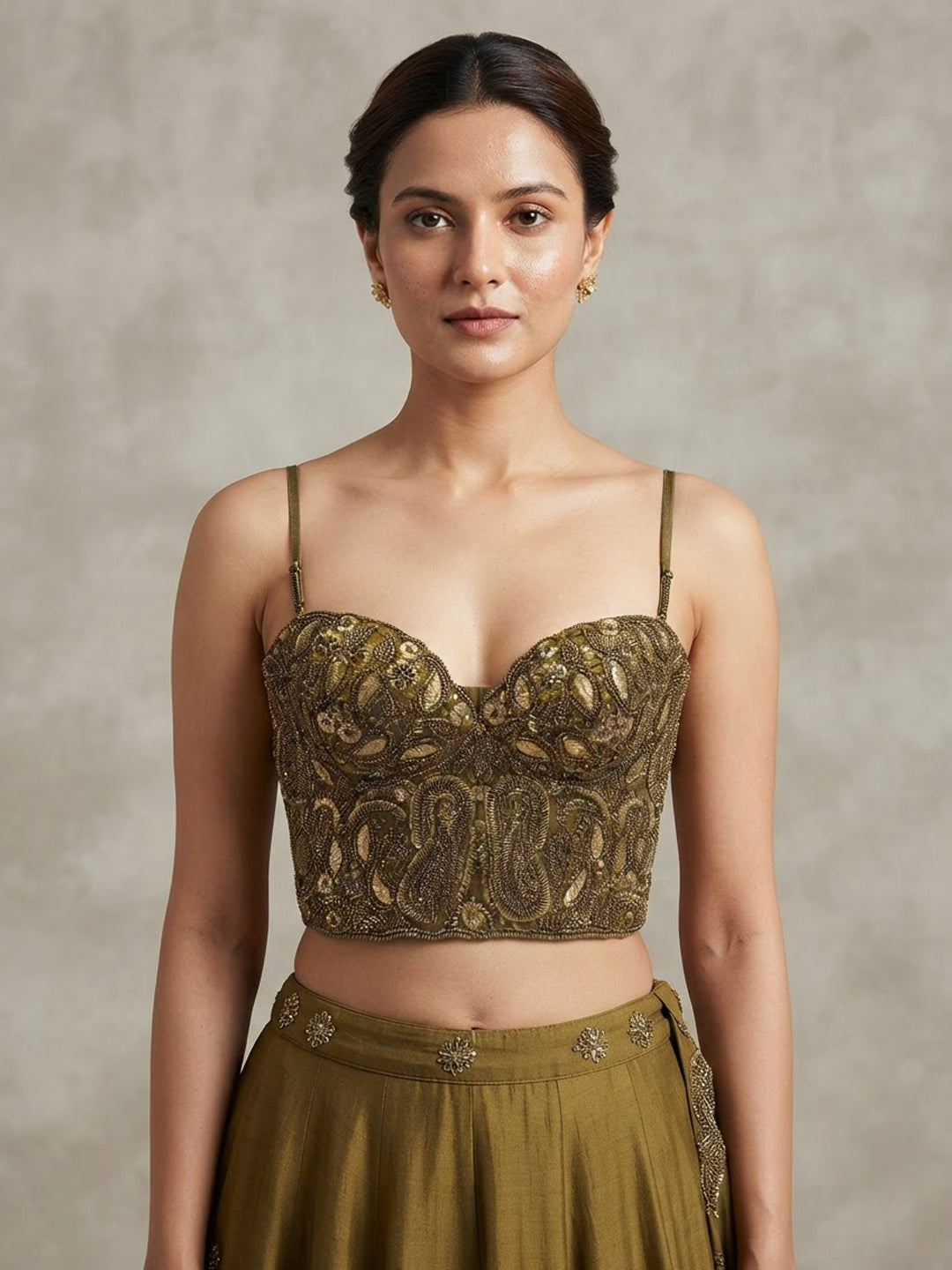 Brown Retro Radiance Corset